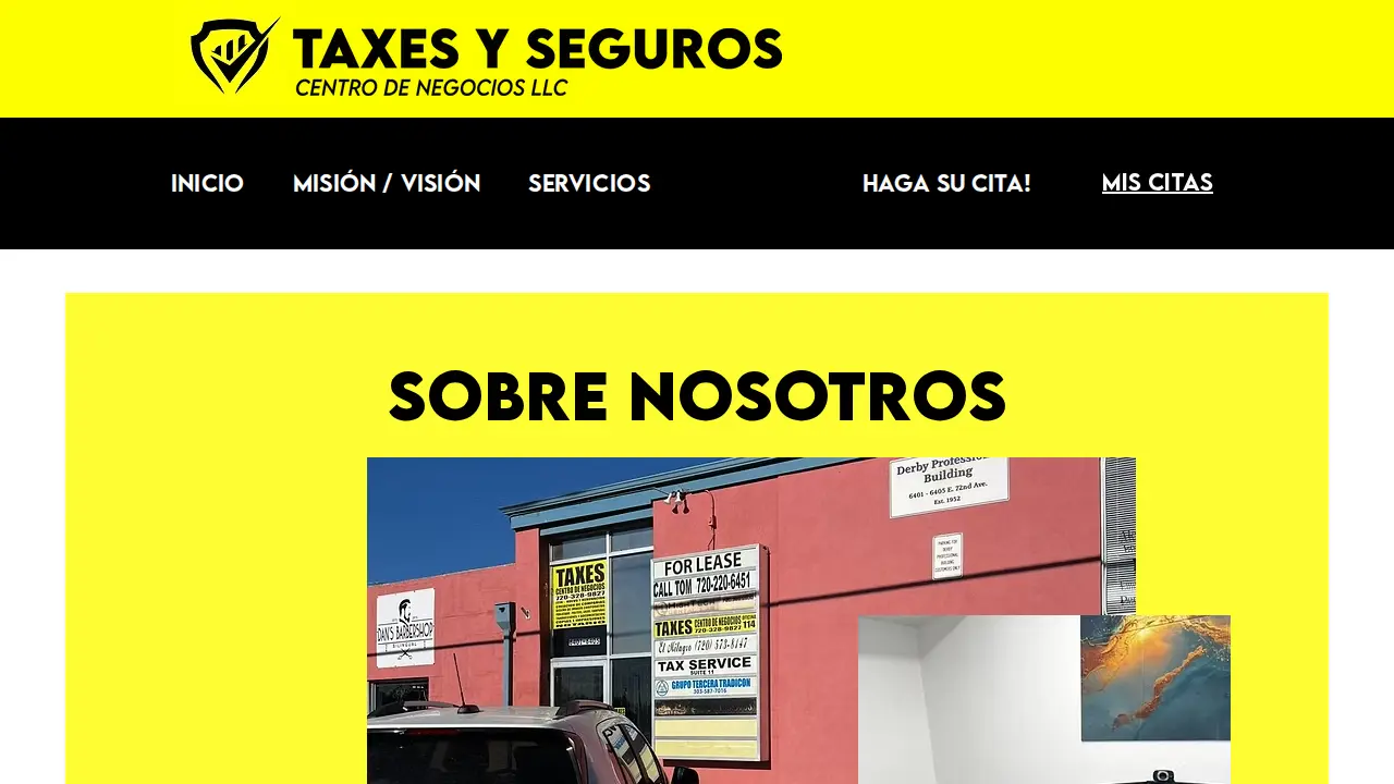 Taxes y Seguros Centro de Negocios LLC page