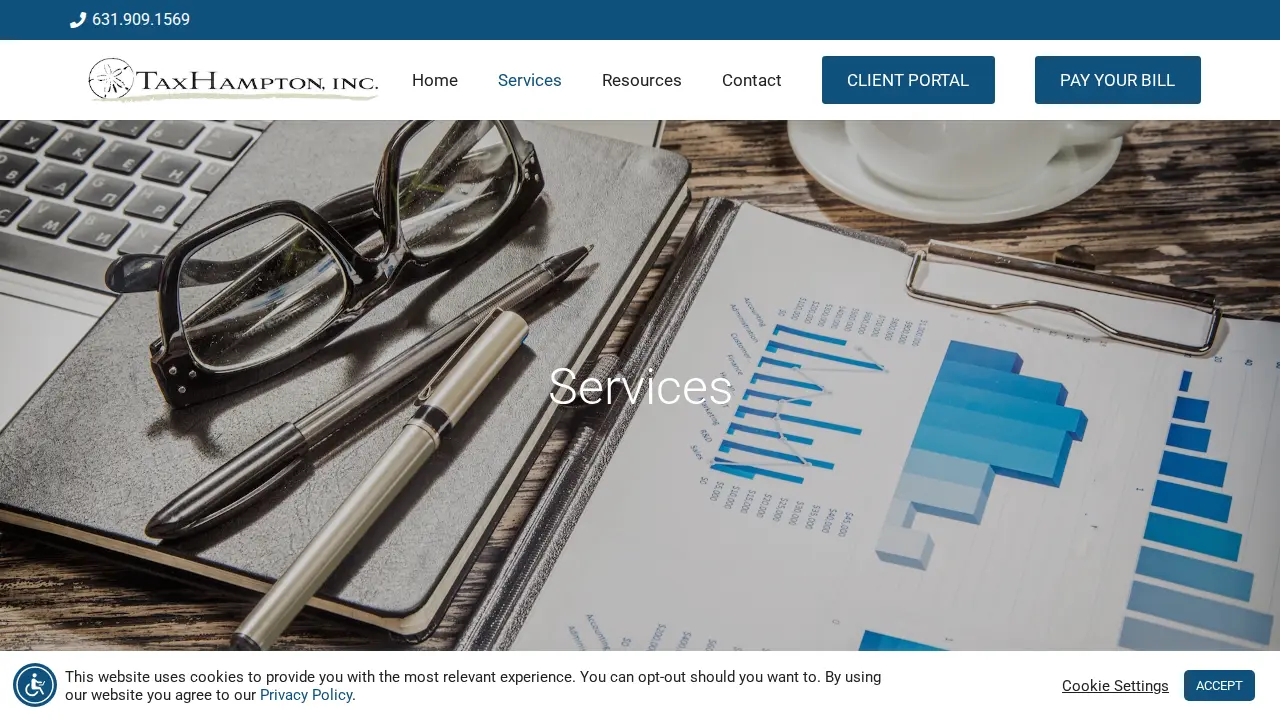 TaxHampton, Inc. page