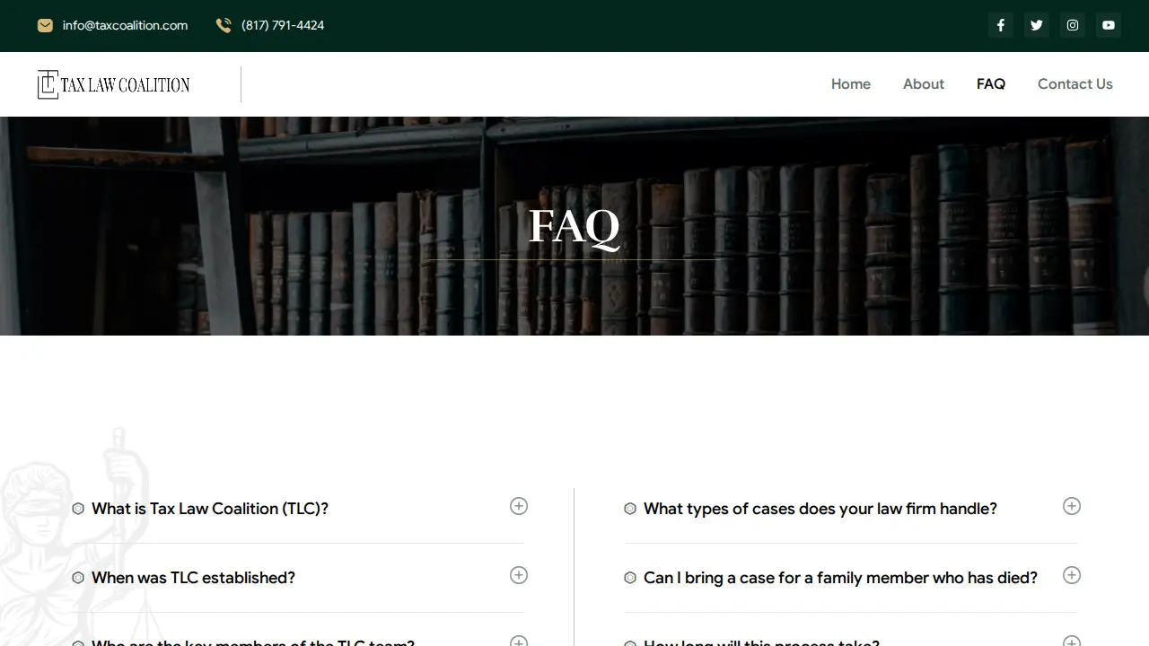 A&I Tax Consultants page