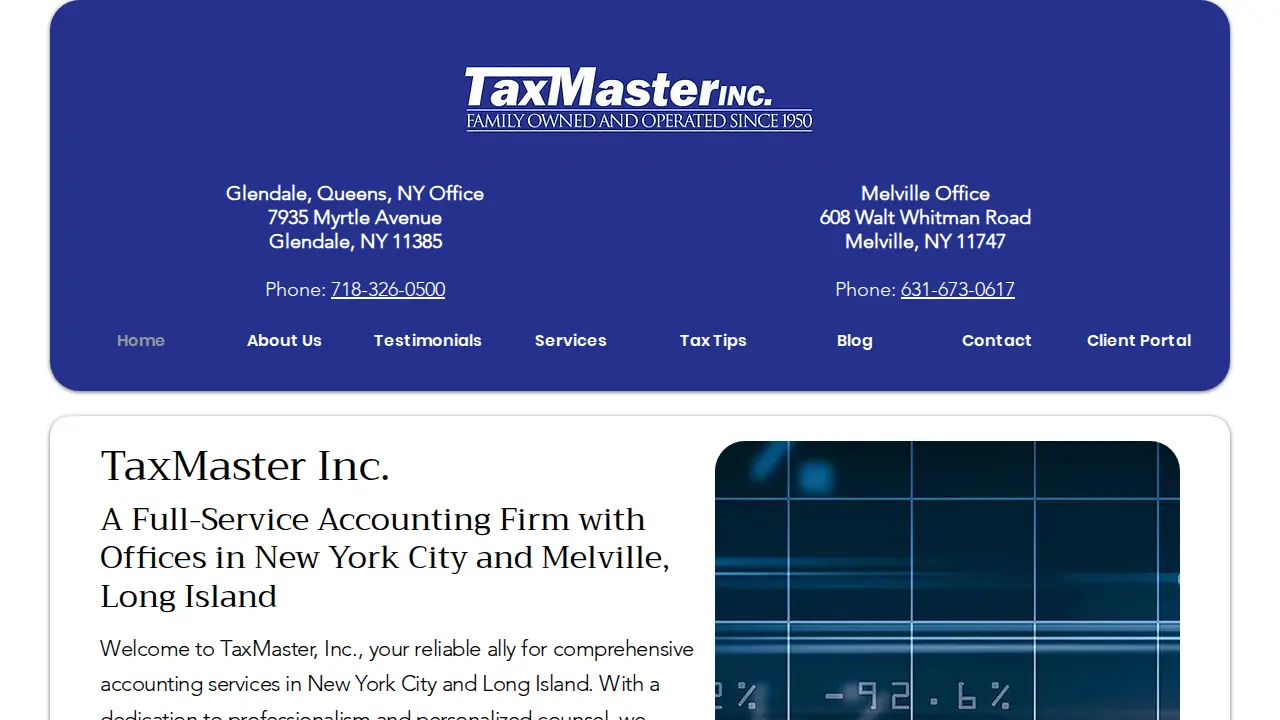 Taxmaster of Melville, Inc.