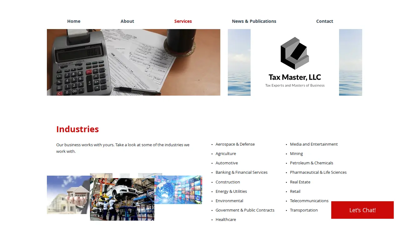 TAX Master, LLC page