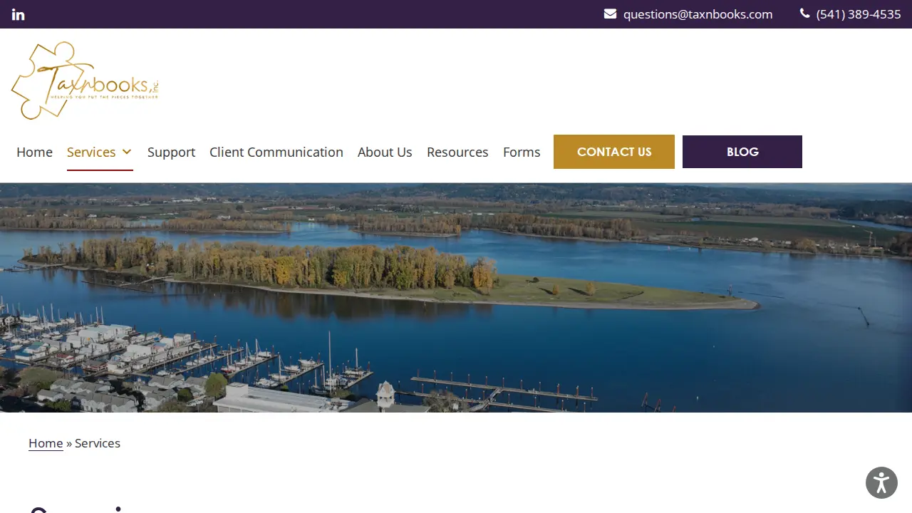 Taxnbooks, Inc. page
