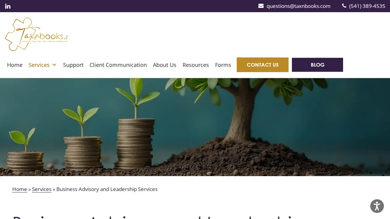 Taxnbooks, Inc. page