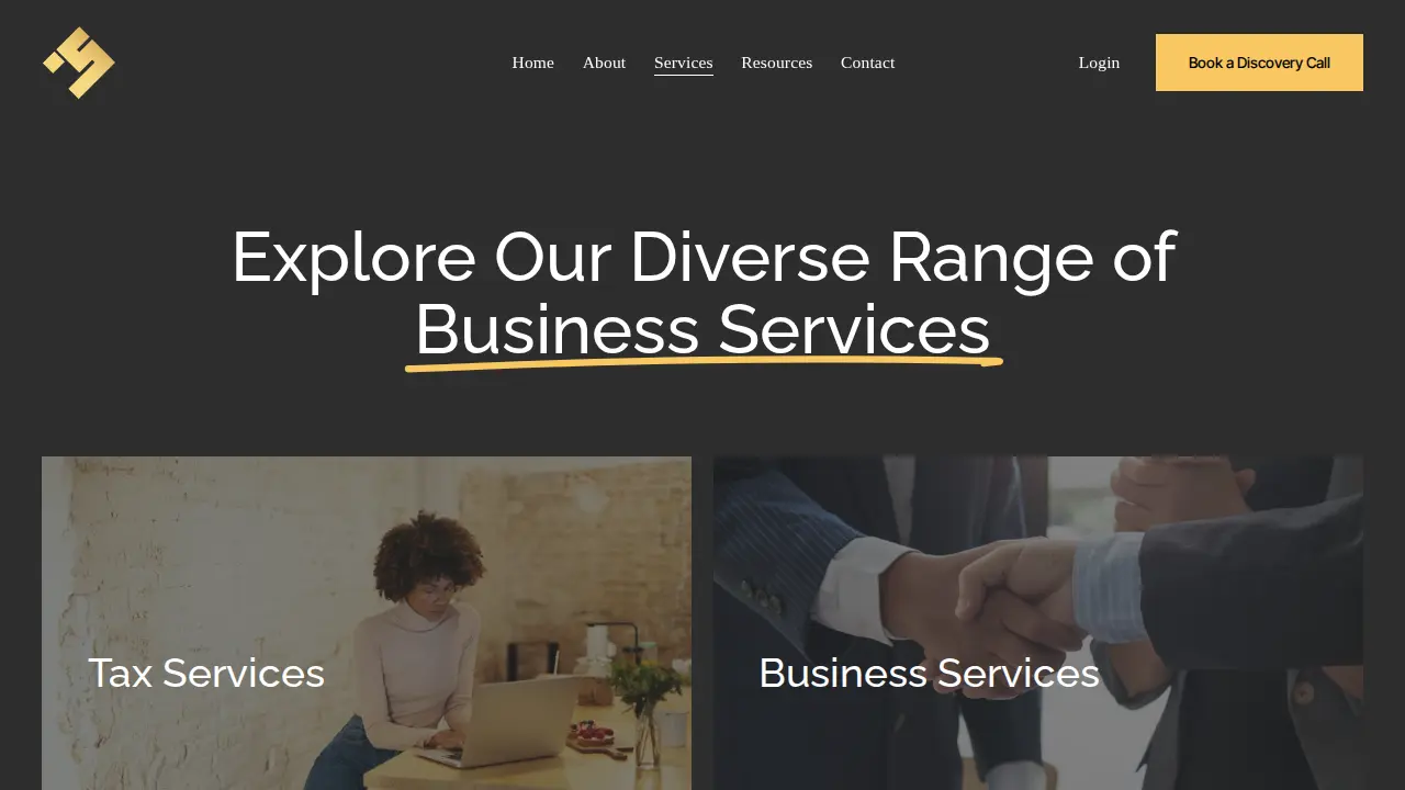 Taxpace Solutions page
