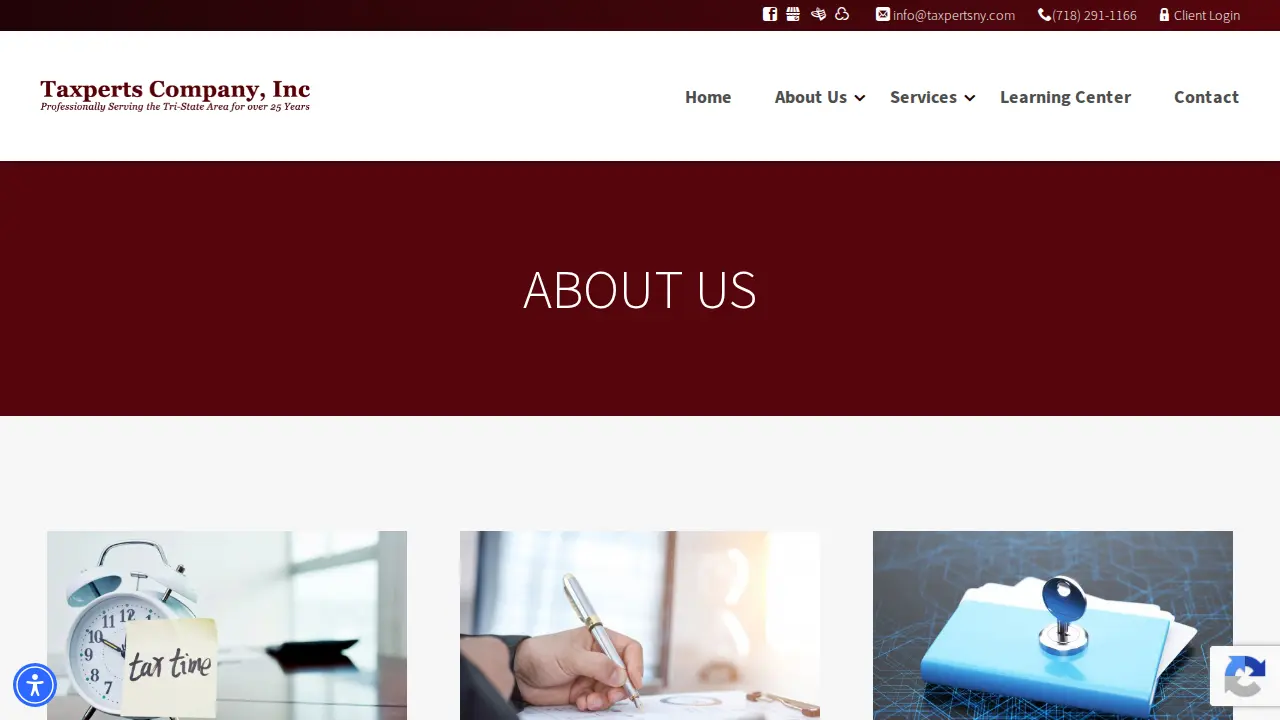 Taxperts Company, Inc. page