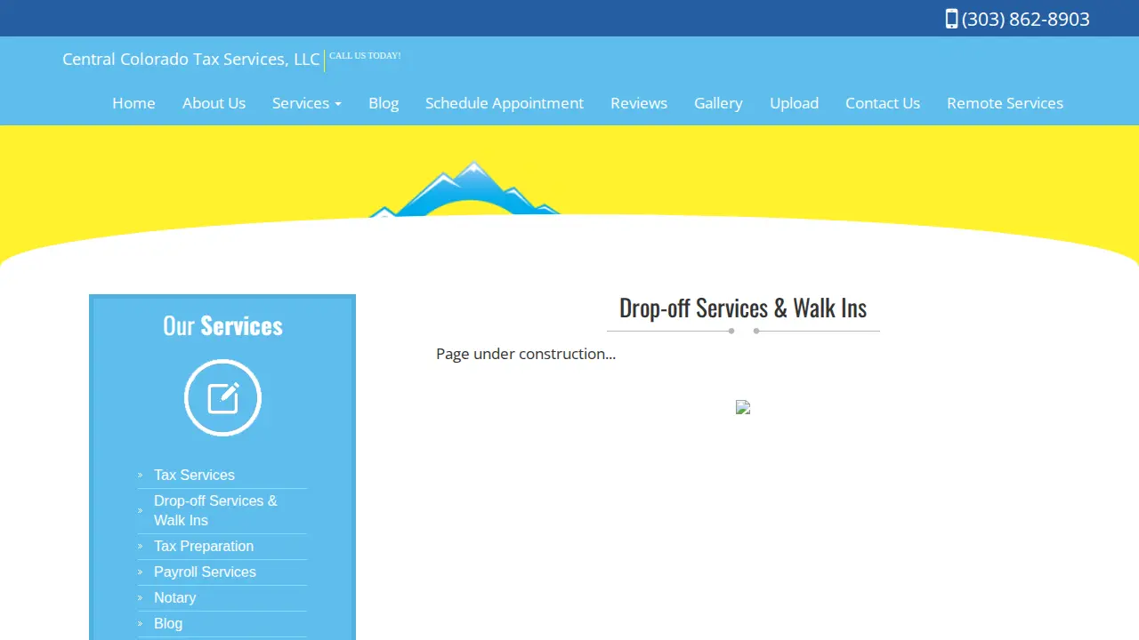 Central Colorado Tax Services, LLC page