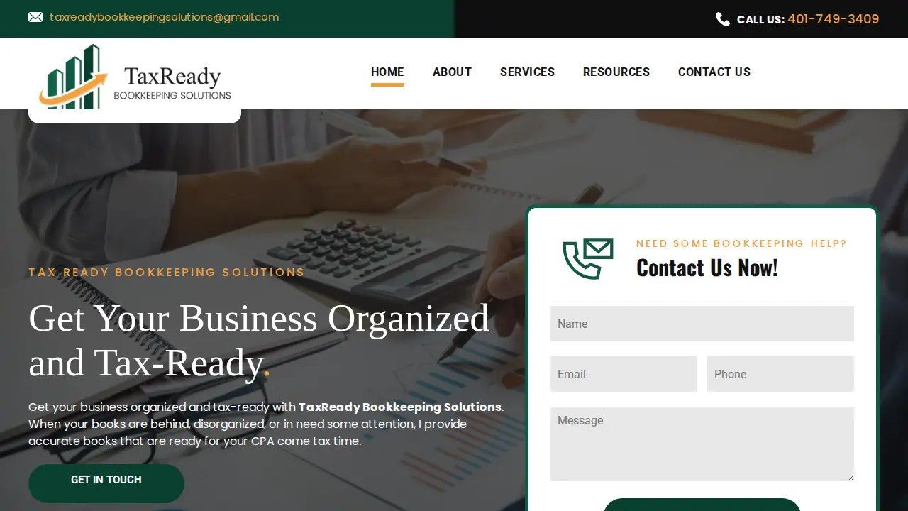 TaxReady Bookkeeping Solutions