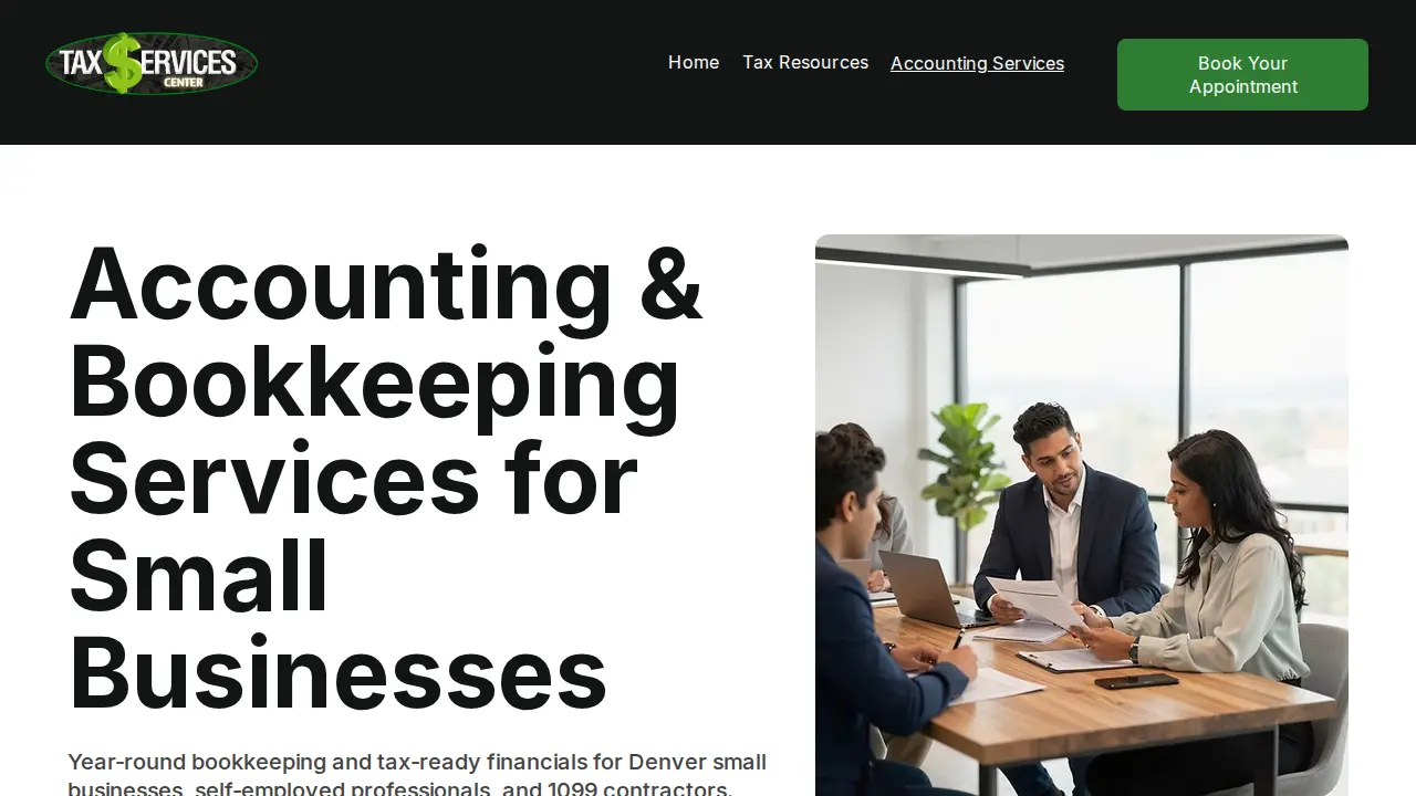 Tax Services Center, LLC page