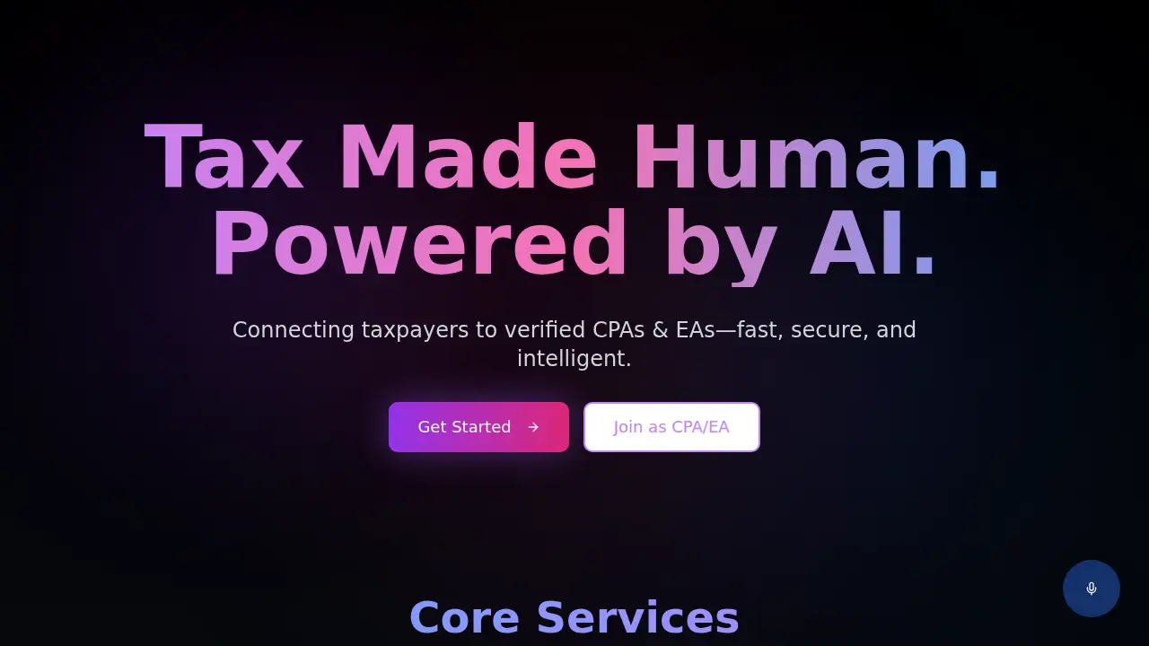Tax Shifter Pro page