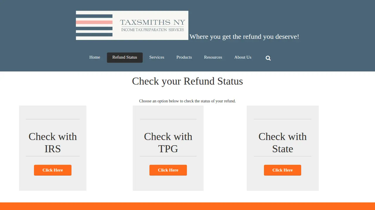 TaxSmiths NY page