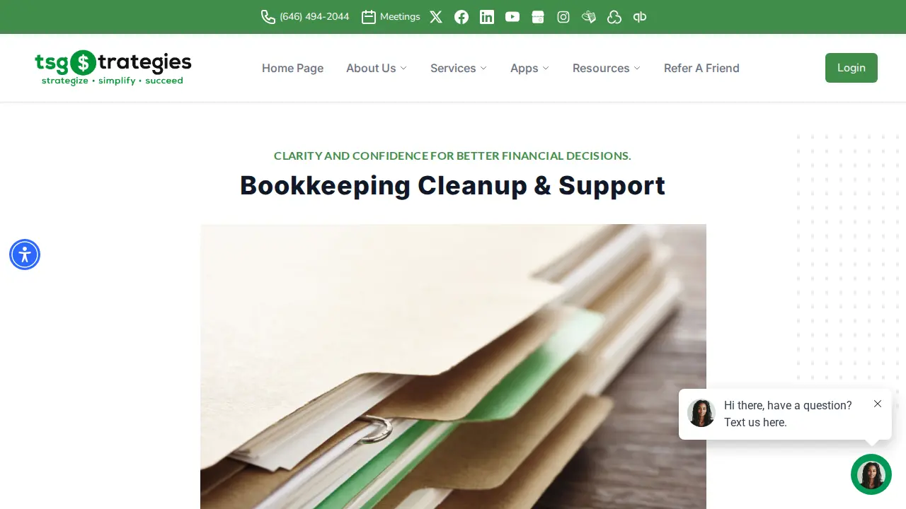 Tax Strategies Group | Outsourced CFOs page