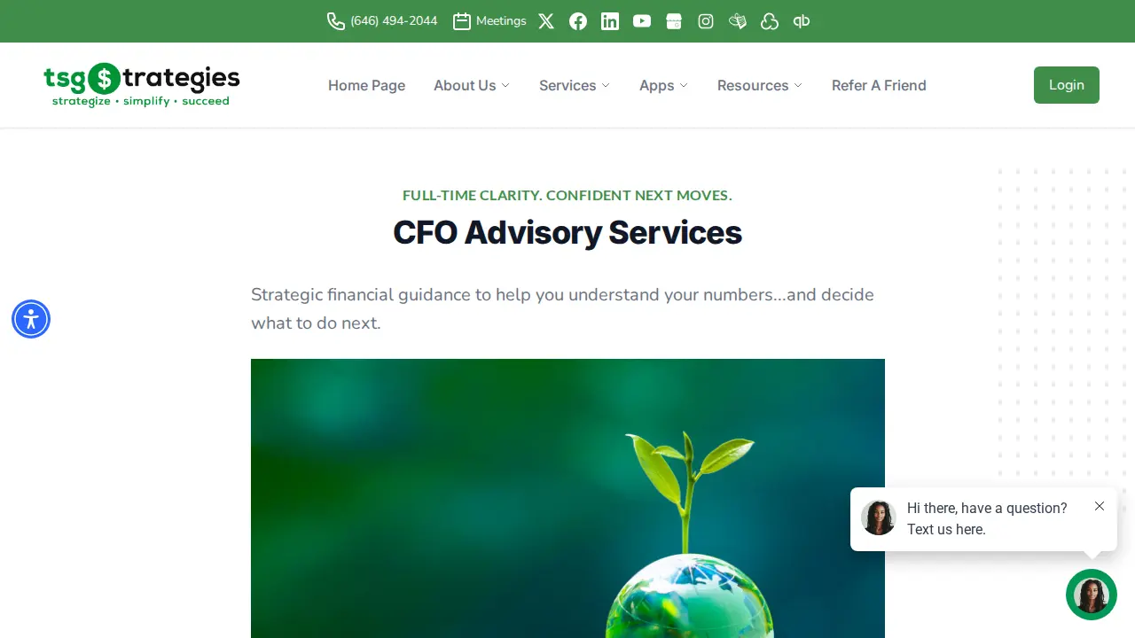 Tax Strategies Group | Outsourced CFOs page