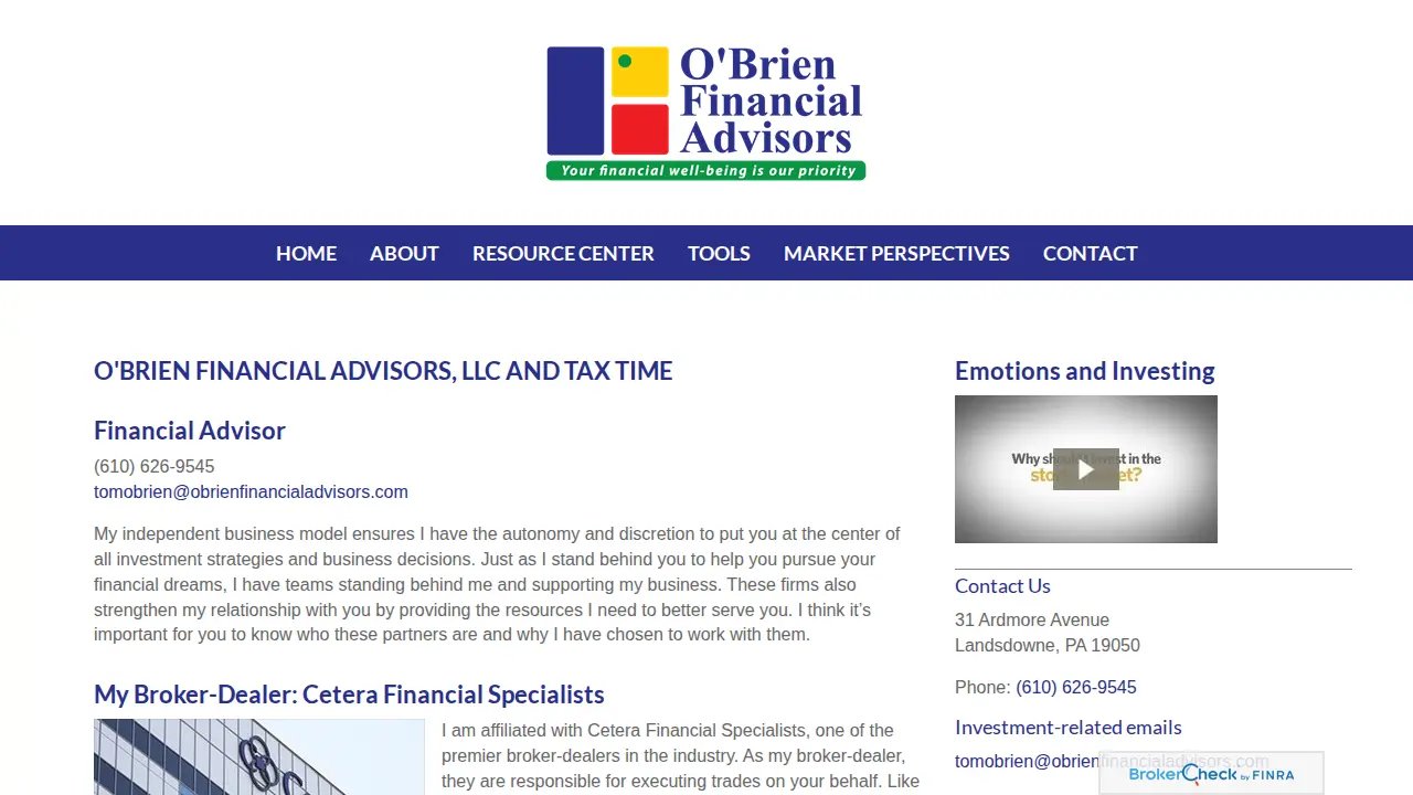 Tax Time page