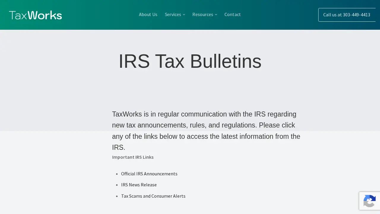 TaxWorks, Inc page