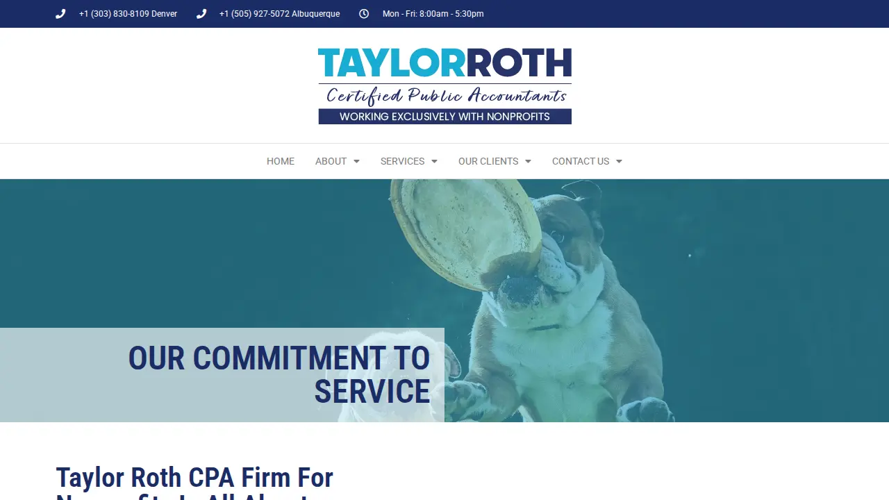 Taylor Roth & Company page