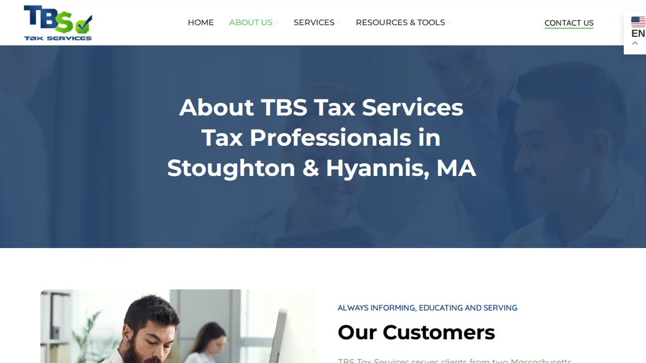 TBS Tax Services, Inc. page