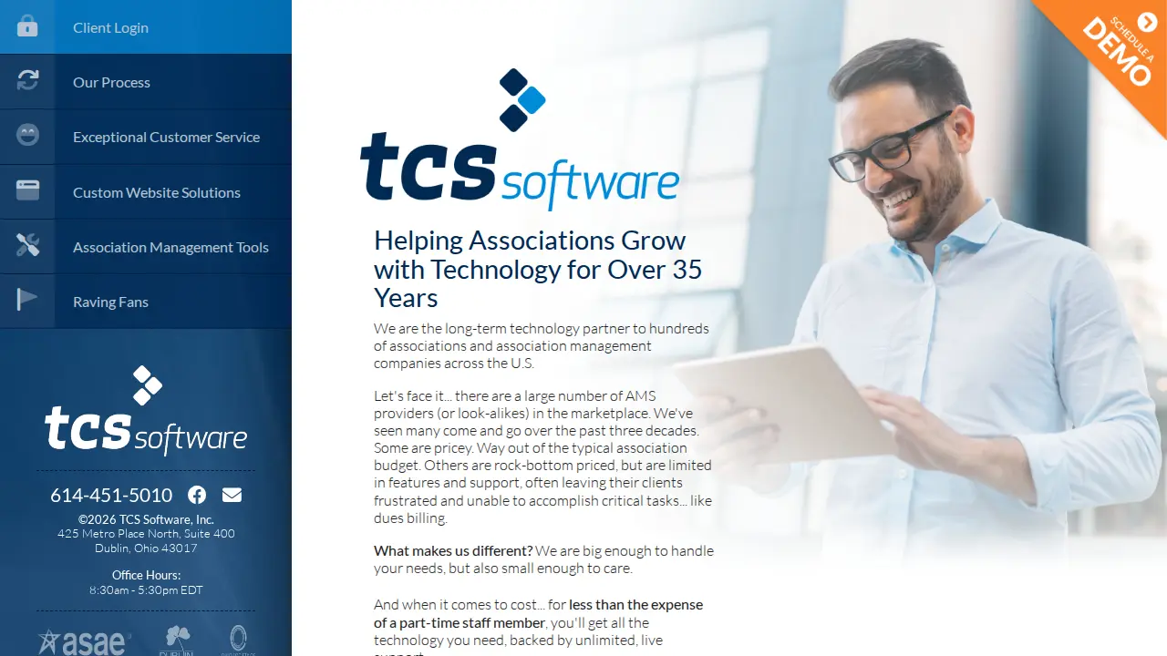 TCS Software, Inc. page