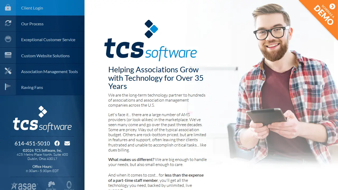 TCS Software, Inc. website