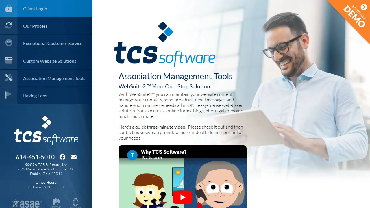TCS Software, Inc. page