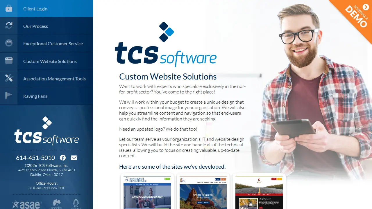 TCS Software, Inc. page