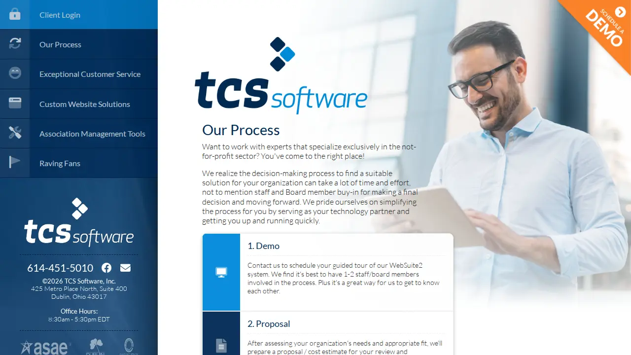 TCS Software, Inc. page