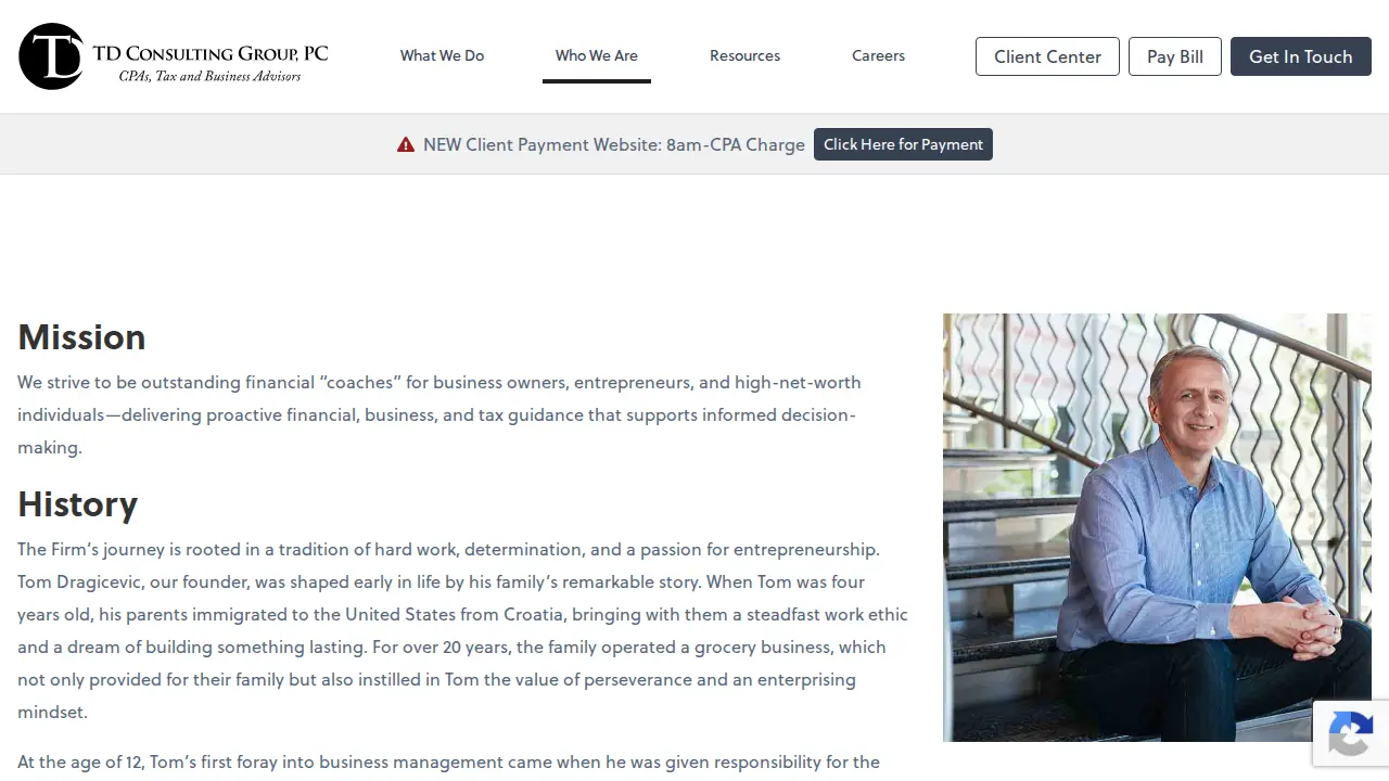 TD Consulting Group PC - CPAs, Tax, & Business Advisors page