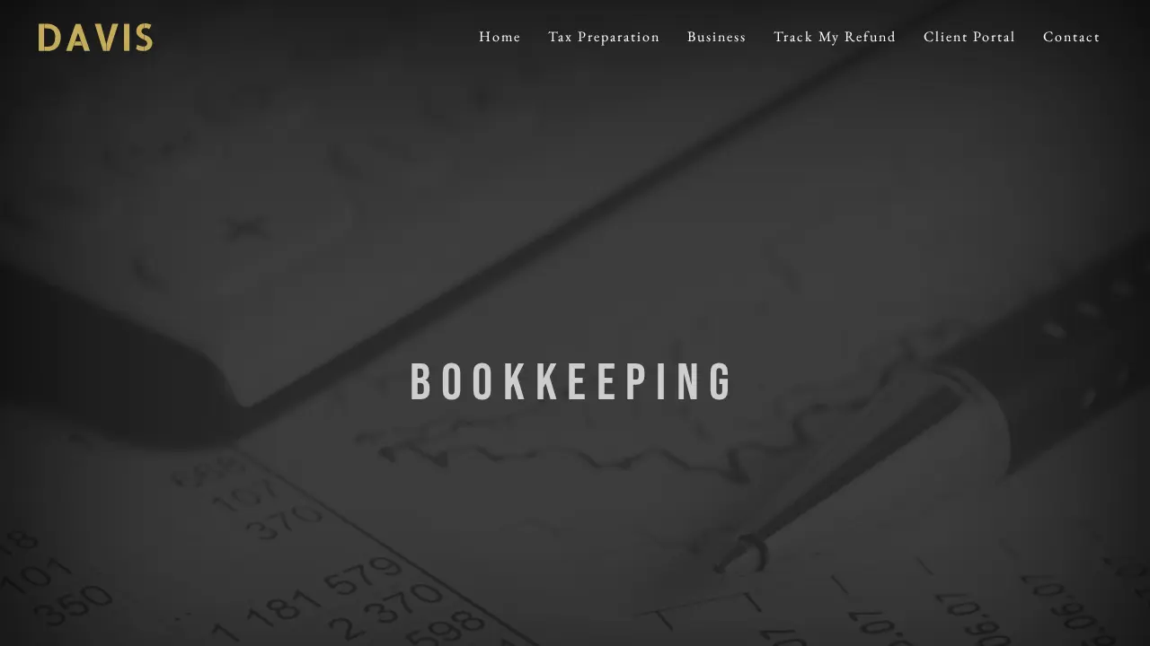 Davis Tax & Accounting page