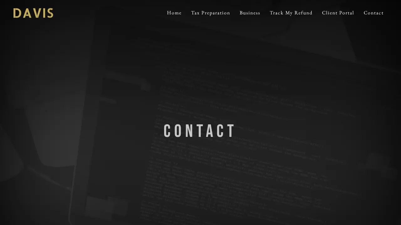 Davis Tax & Accounting page