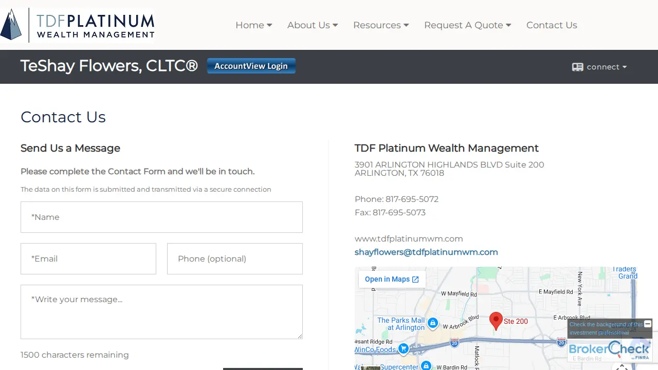 tdf platinum wealth