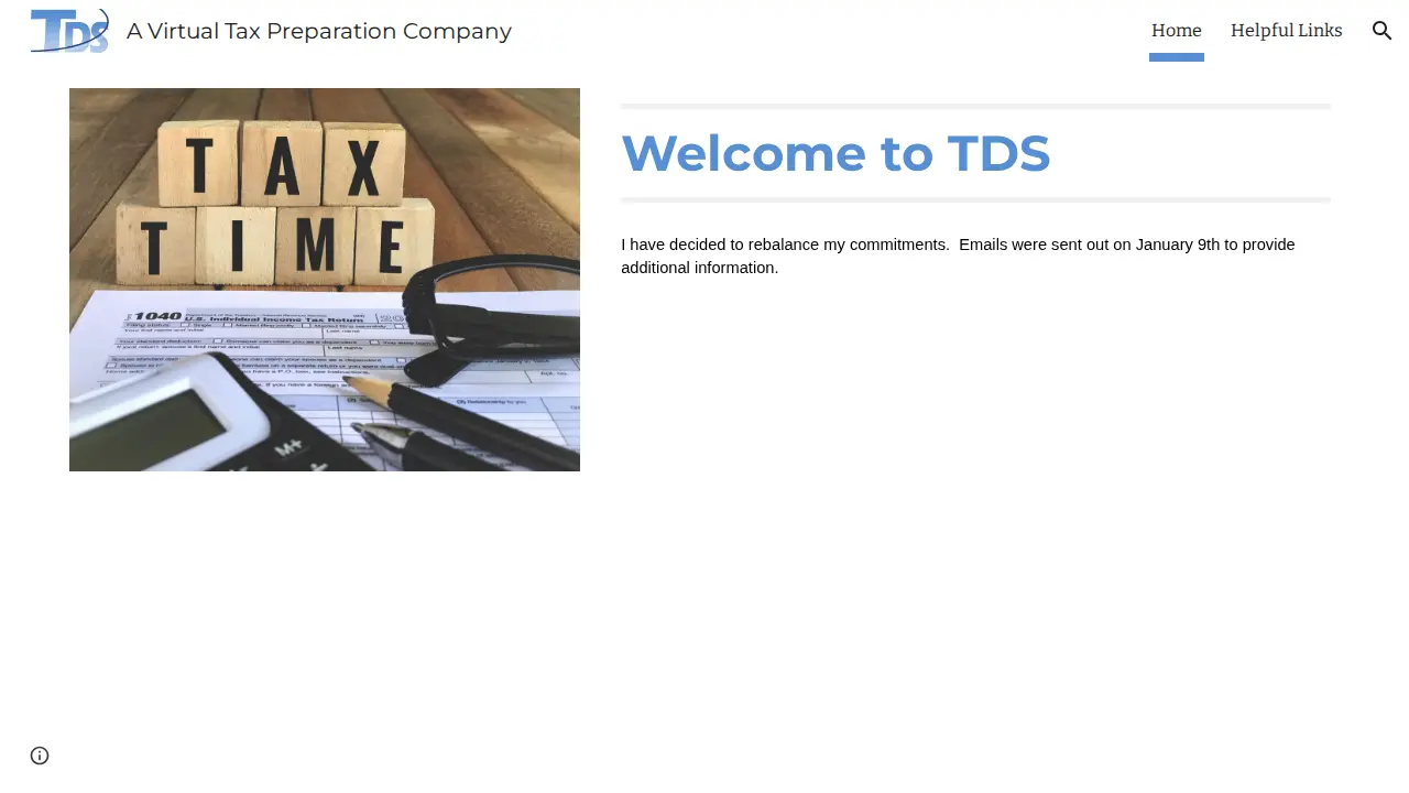 TDS Accounting LLC website