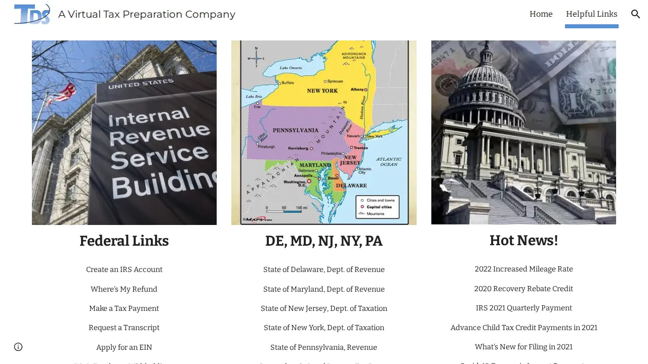 TDS Accounting LLC page