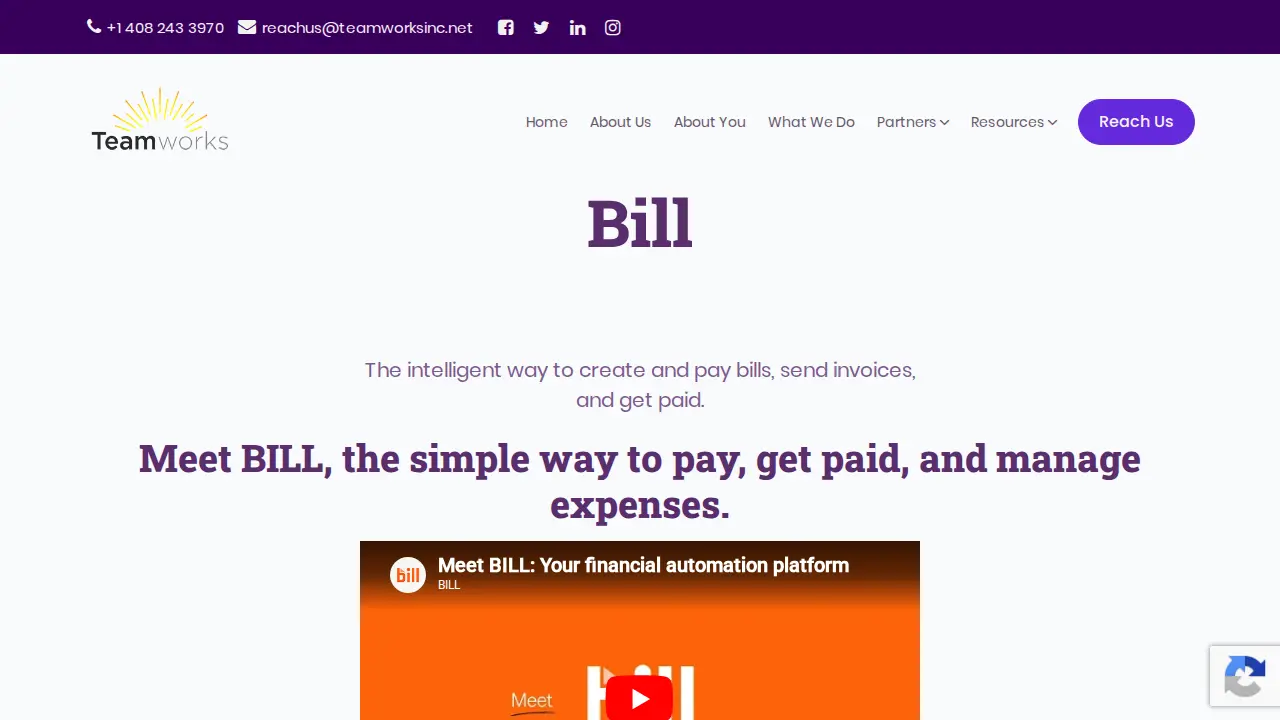 Teamworks, Inc. page