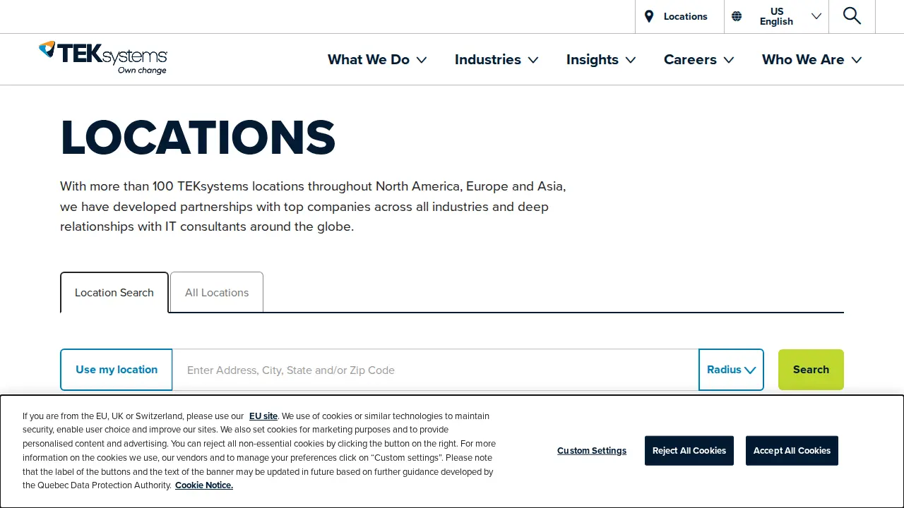 TEKsystems page