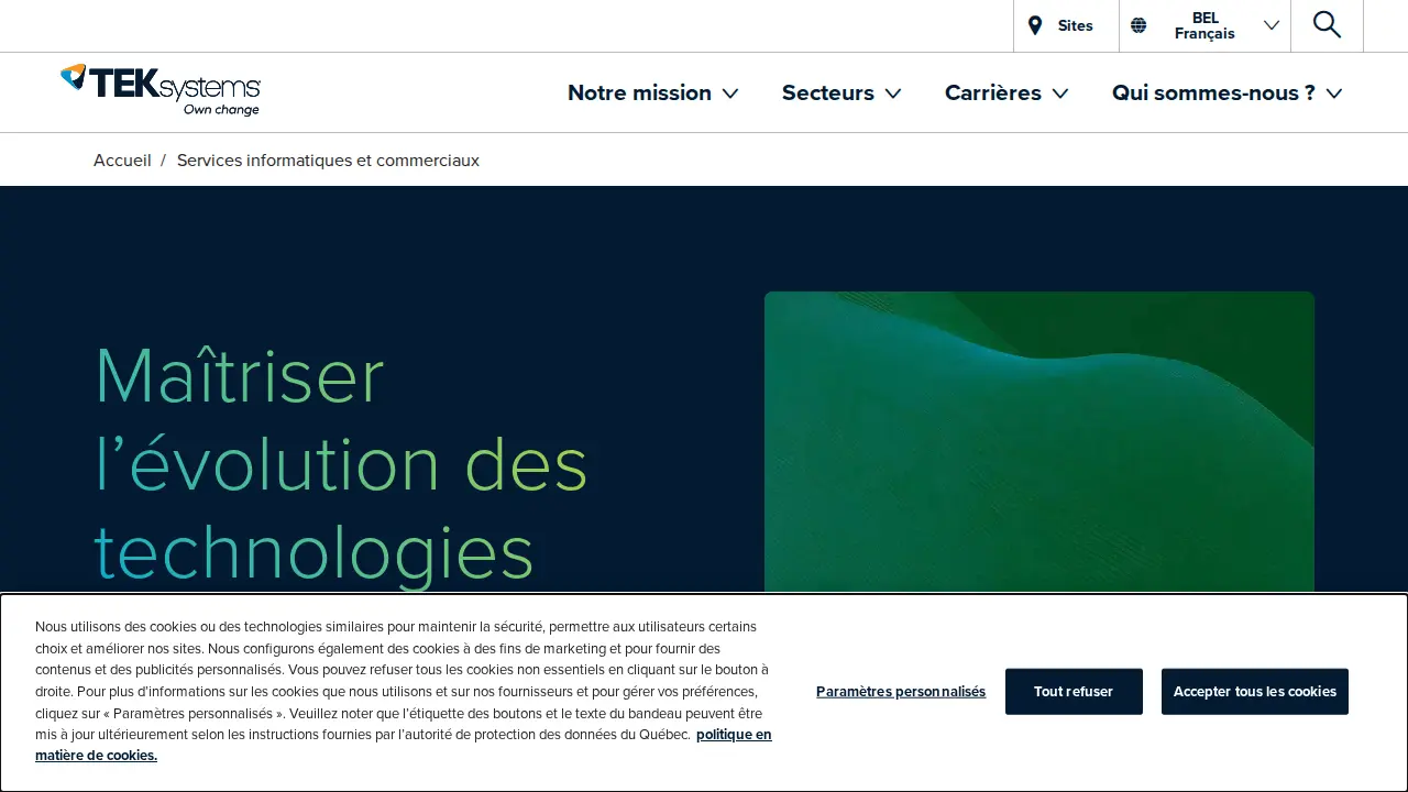 TEKsystems page