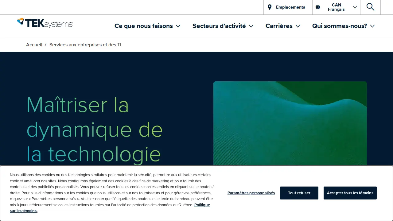 TEKsystems page