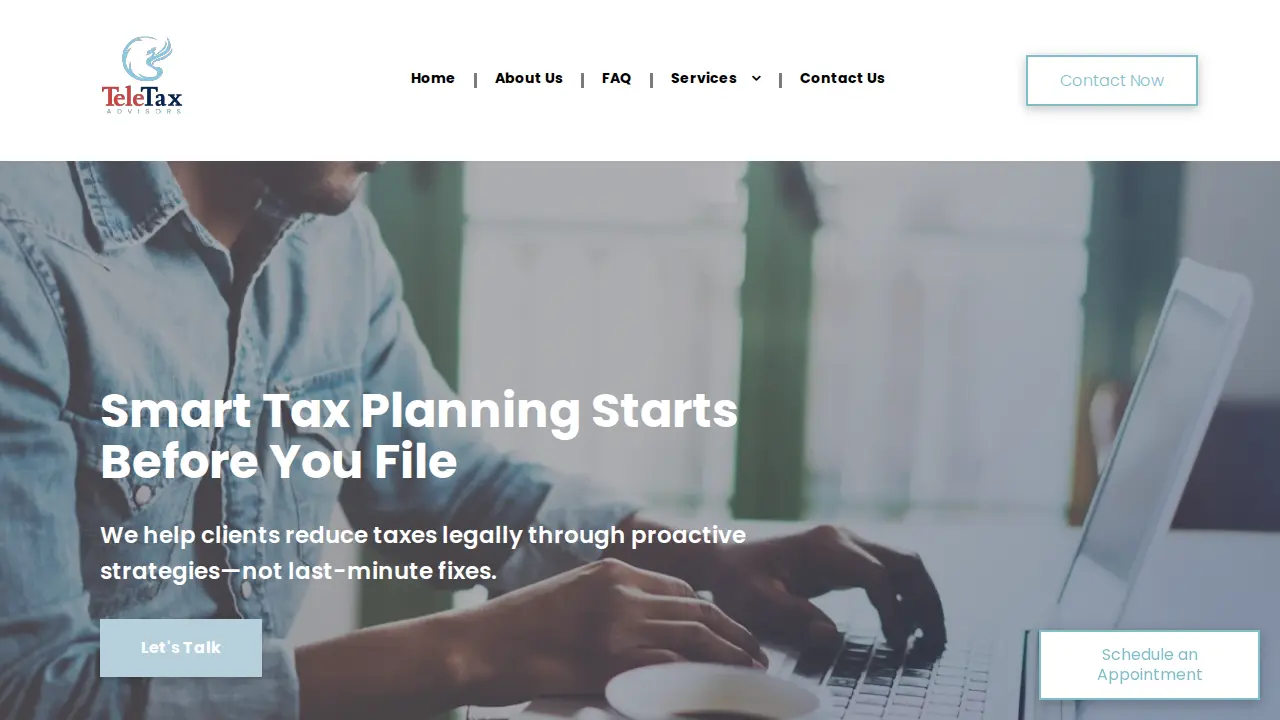 TeleTax Advisors LLC page