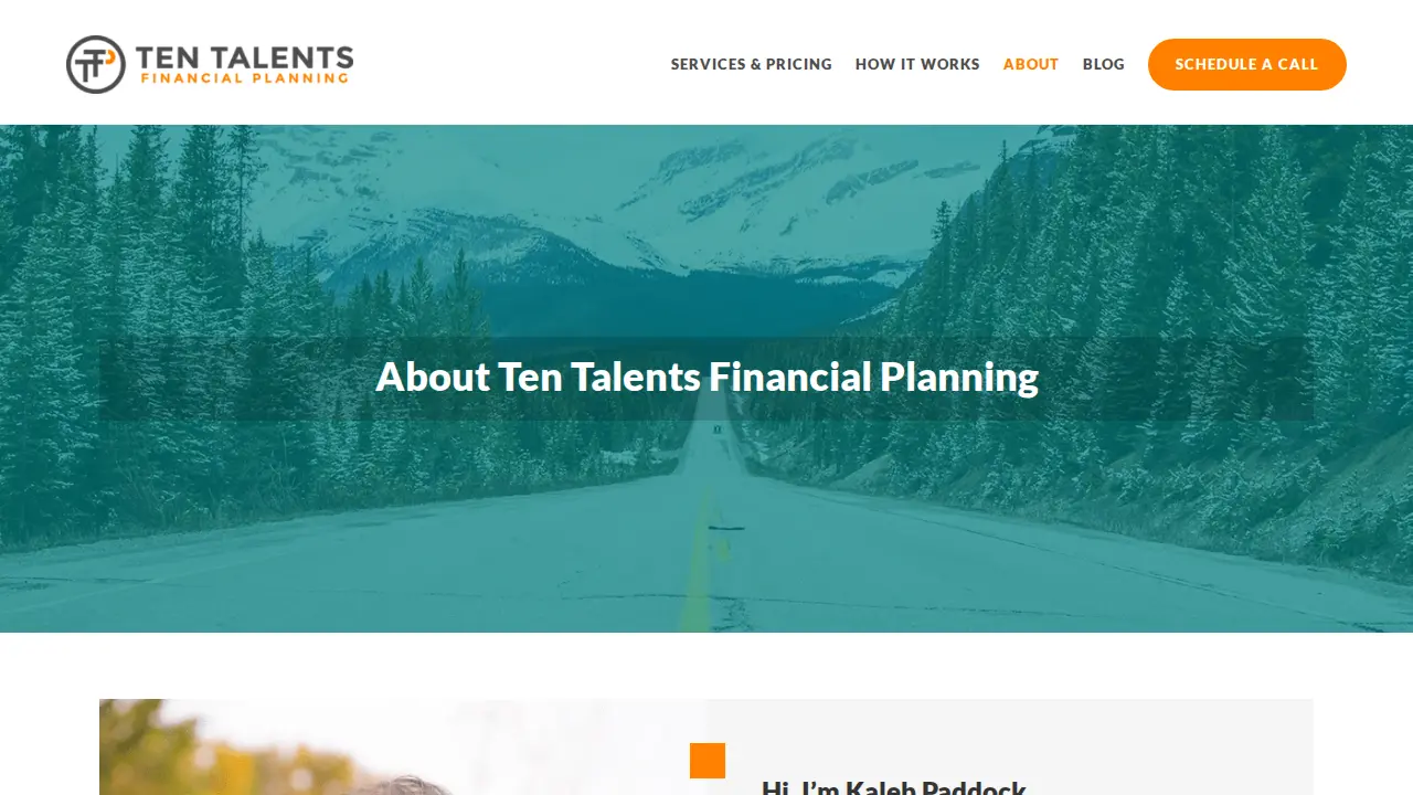 Ten Talents Financial Planning, LLC page