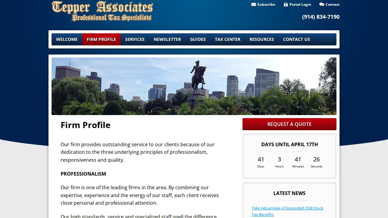 Tepper Tax Associates Inc page