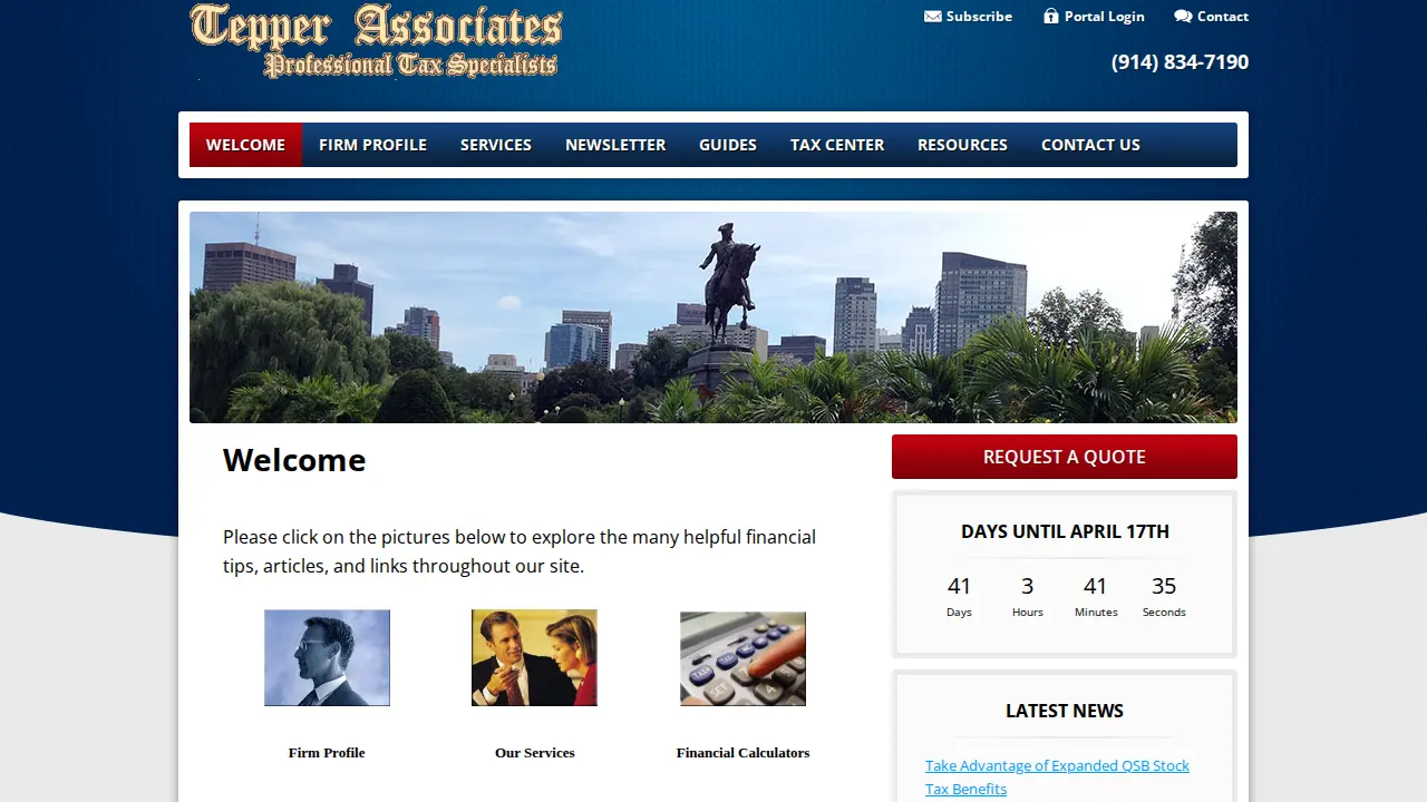 Tepper Tax Associates Inc page