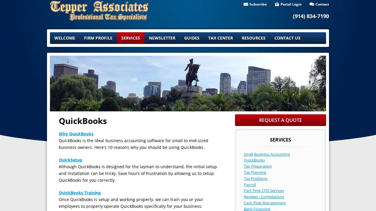 Tepper Tax Associates Inc page