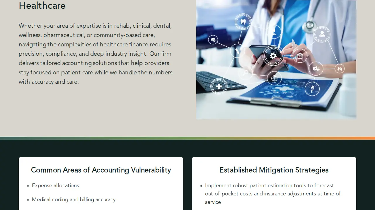 Tetra Accounting & Advisory page