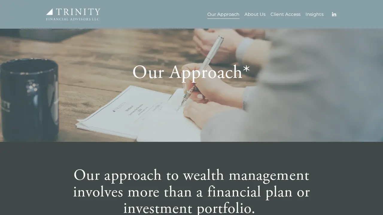 Trinity Financial Advisors LLC page