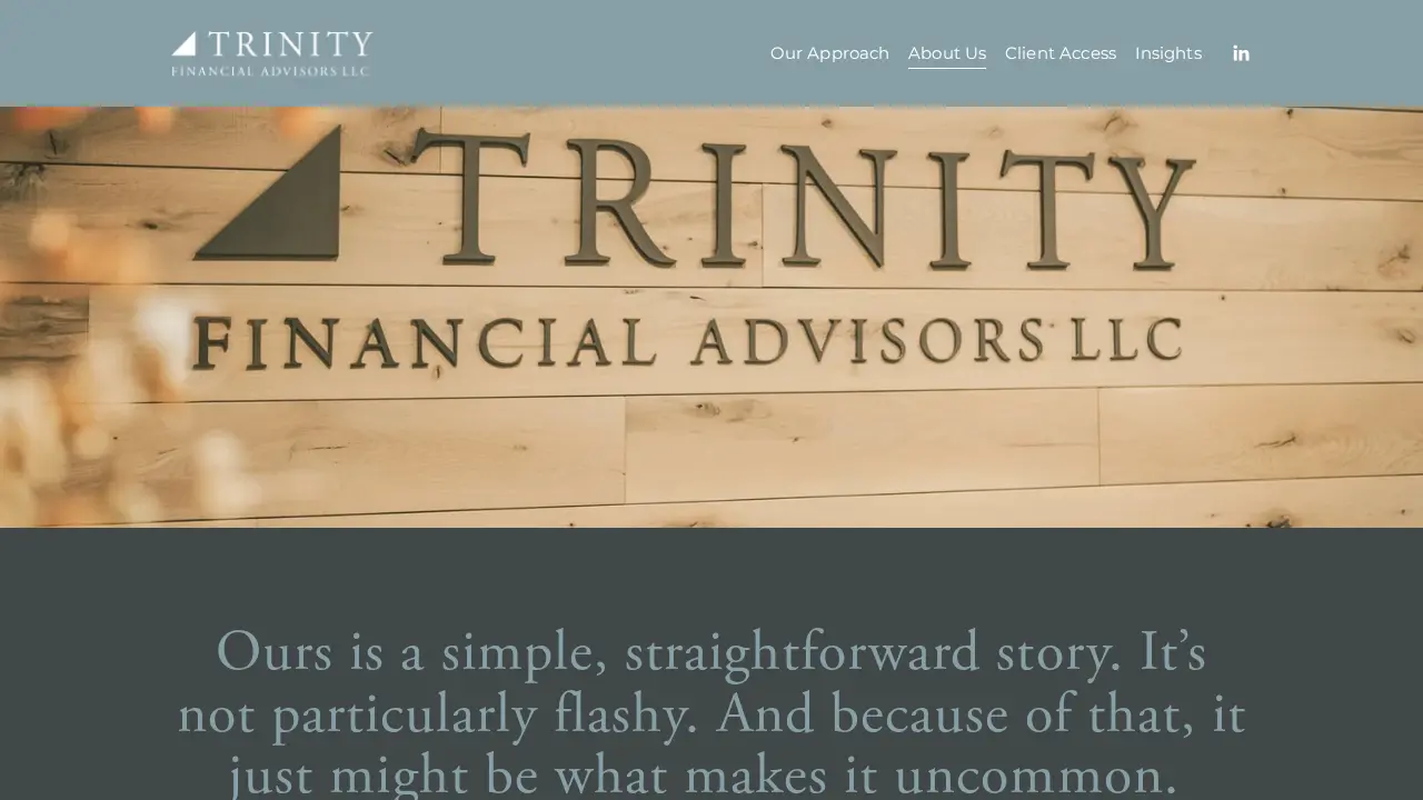 Trinity Financial Advisors LLC page