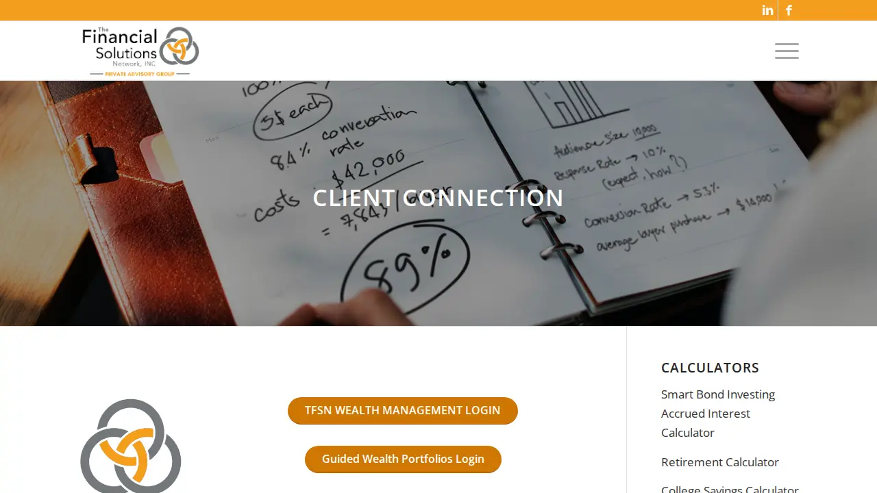 The Financial Solutions Network INC page