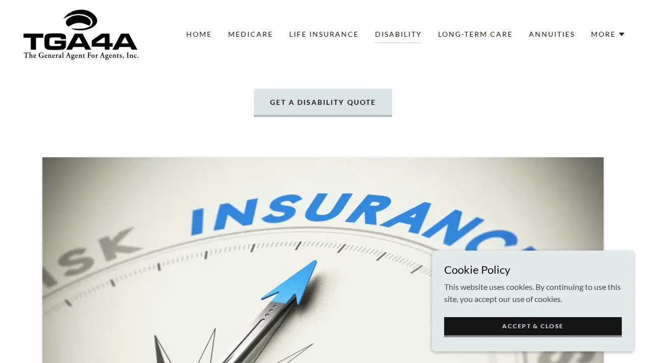 The General Agent for Agents, Inc page