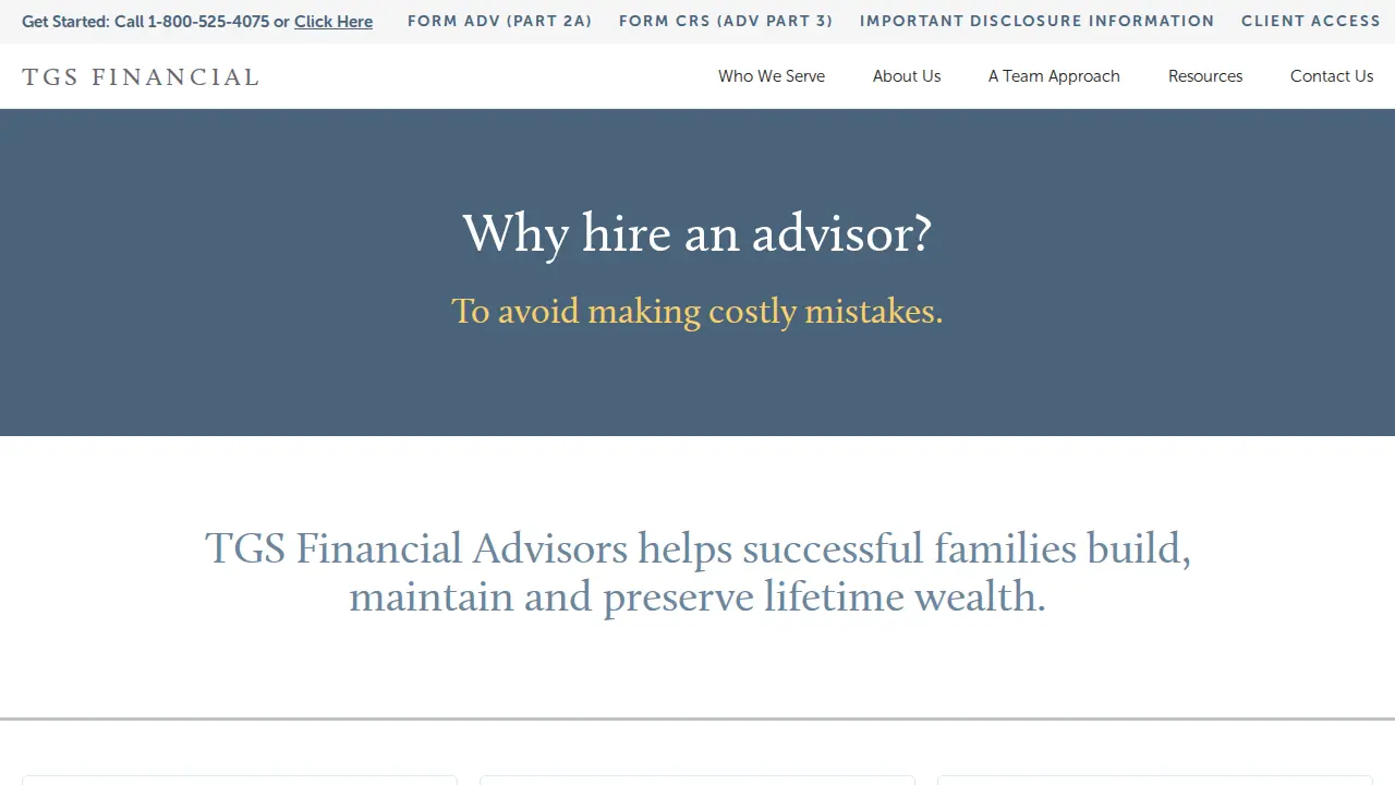 TGS Financial Advisors