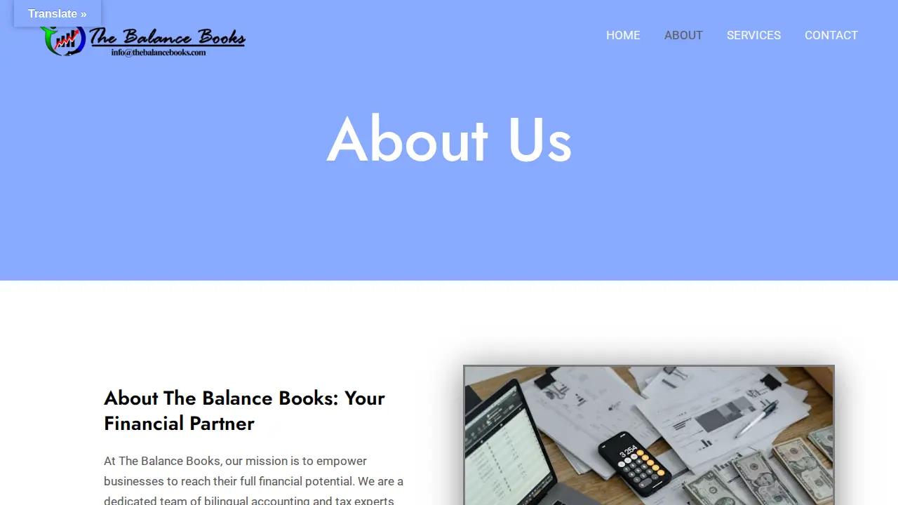 The Balance Books, LLC page