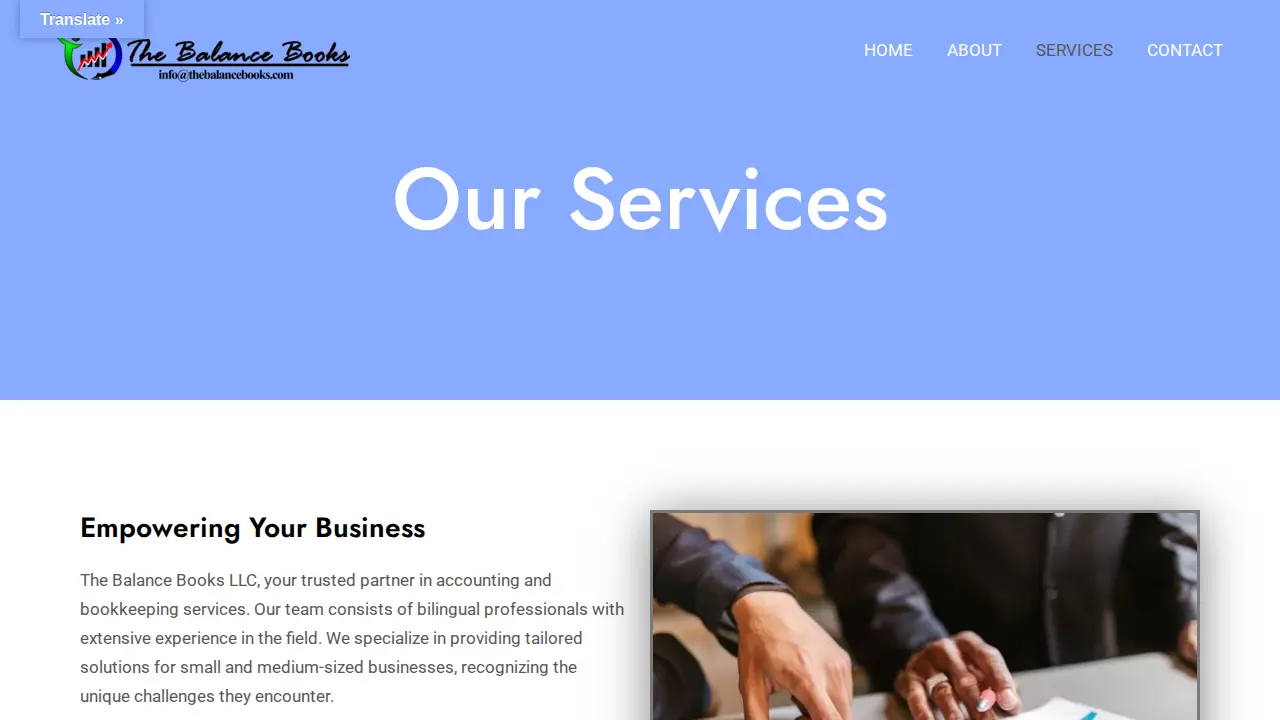 The Balance Books, LLC page