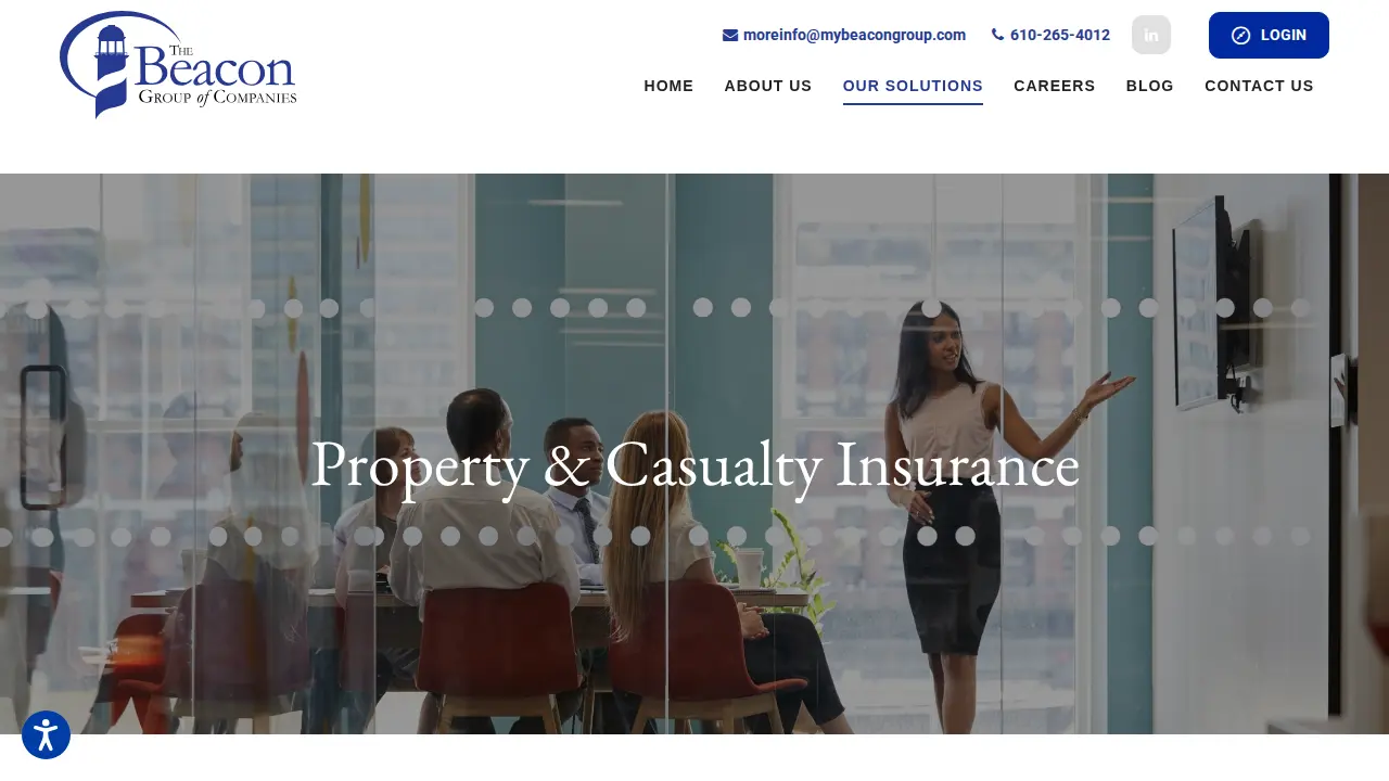 The Beacon Group of Companies page