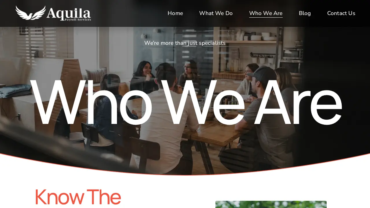 The Benefit Pros page